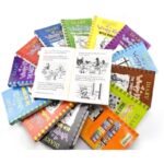8-Books-set-1-8-9-16-English-Diary-of-A-Wimpy-Kid-Comic-Novel-Storybook